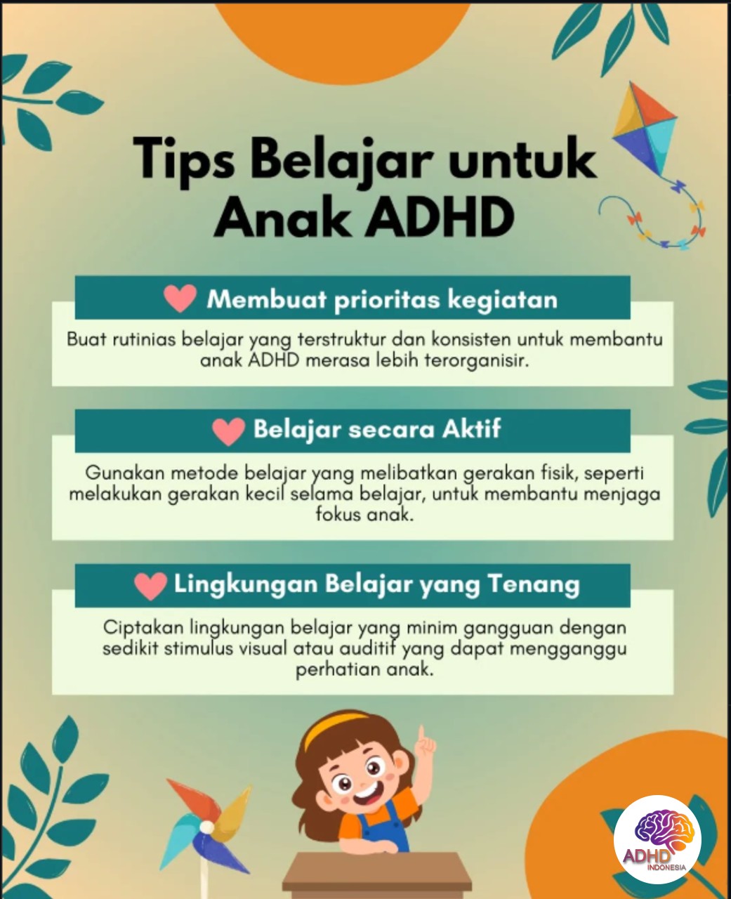 Strategi Belajar yang Cocok untuk Anak ADHD di Kabupaten Timor Tengah Utara